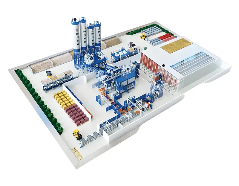 Bloková miestnosť na údržbu tehál Bloková miestnosť na údržbu tehál